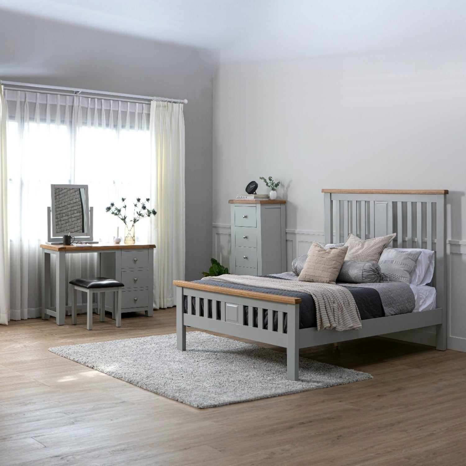 Melbourne French Grey - Bedroom