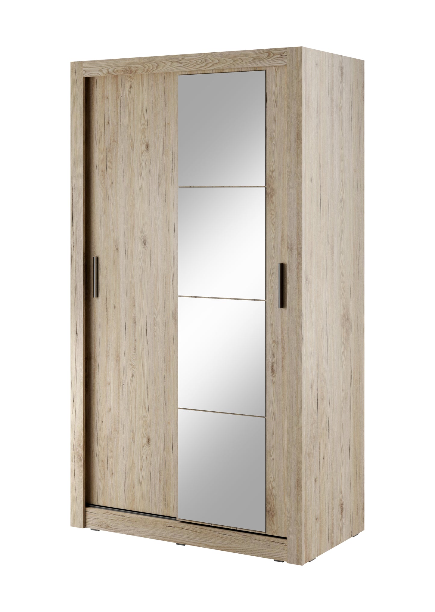 Denmark 1.2m Sliderobe - Oak Shetland