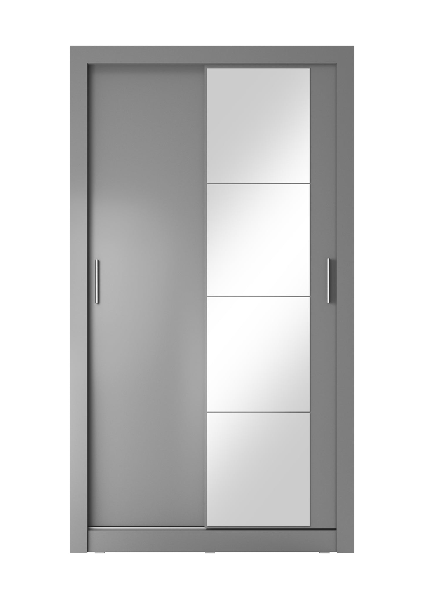 Denmark 1.2m Sliderobe - Grey