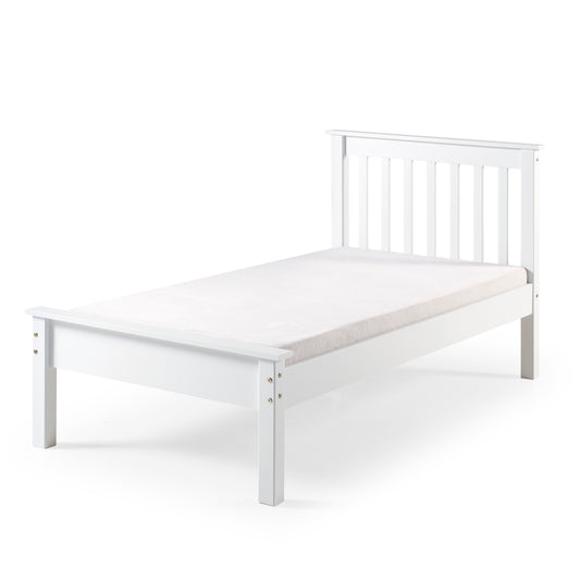 Arizona 3' Low End Bed - White