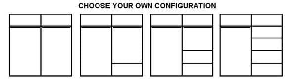 Cuba 1.8m Sliderobe - Grey