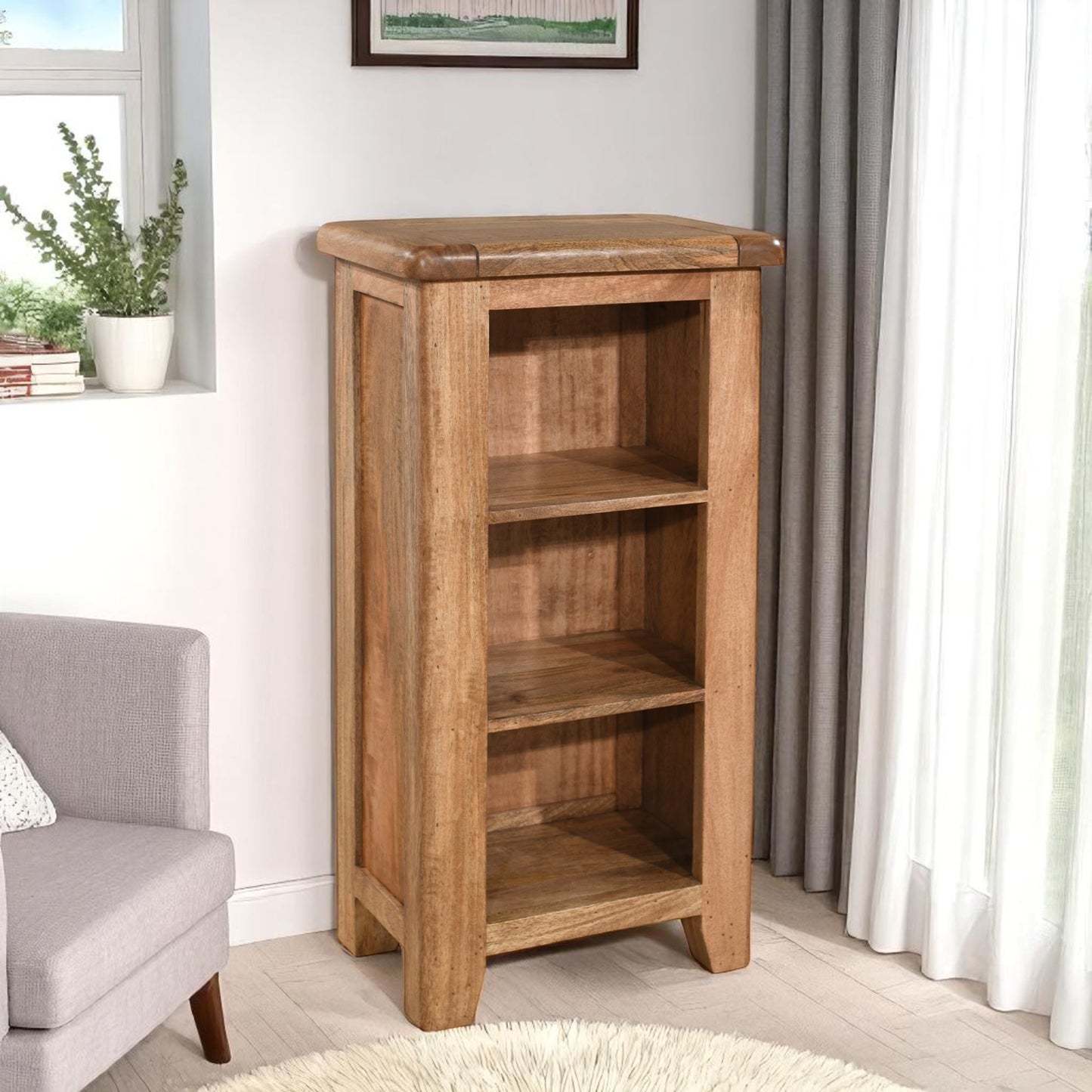 DOR018 Small Bookcase/DVD Rack