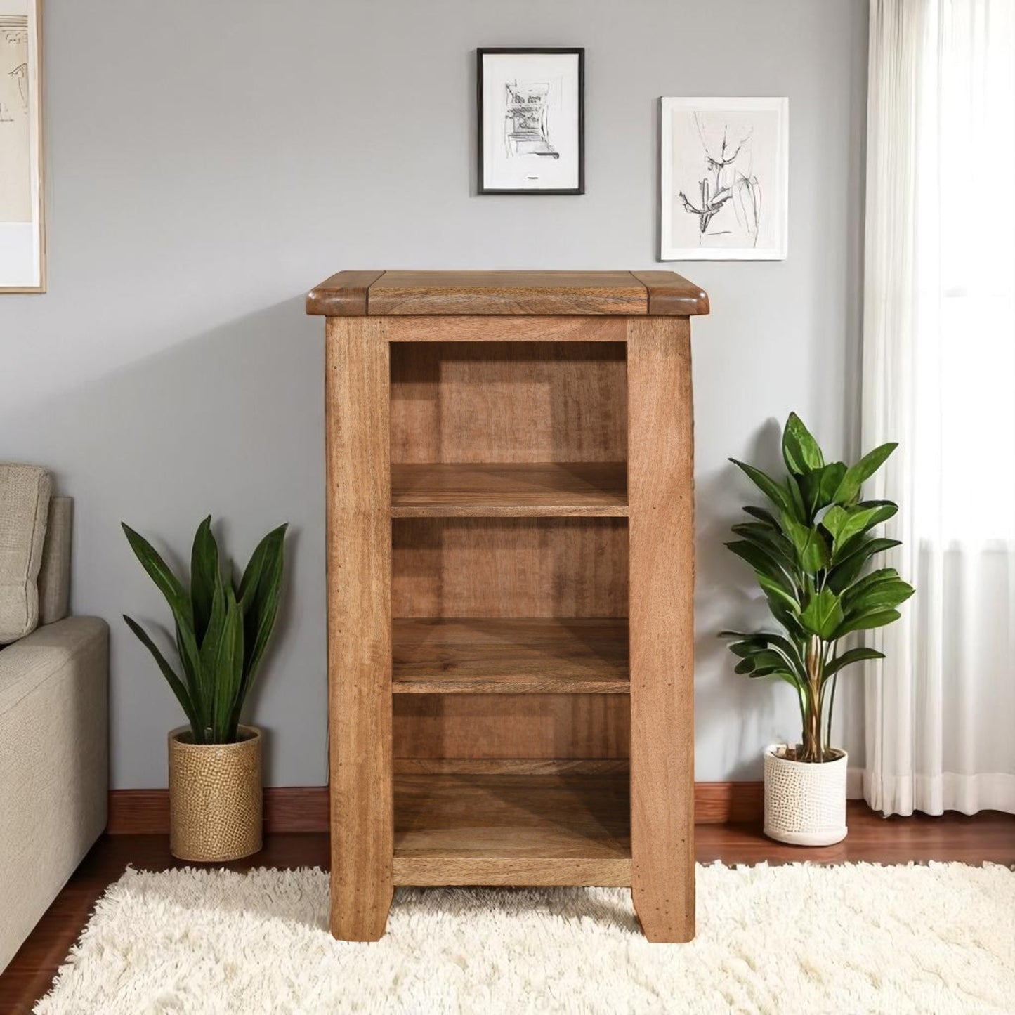 DOR018 Small Bookcase/DVD Rack