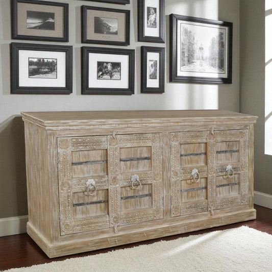 HER01 4 Door Sideboard