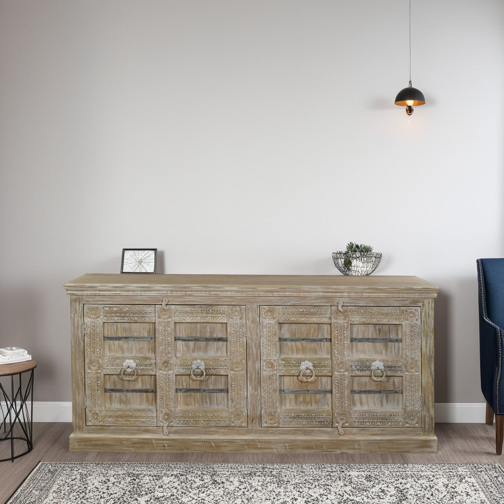 HER01 4 Door Sideboard