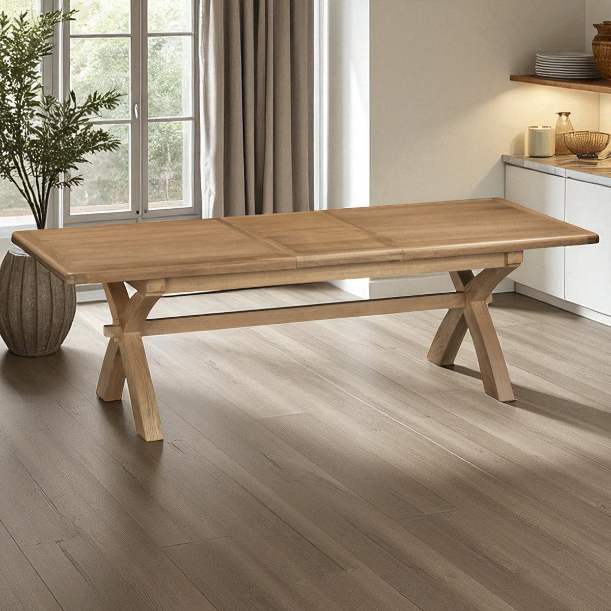 HP215 2.0m Cross Leg Ext Table