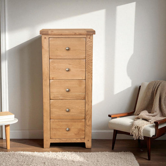 MCB001 5 Drawer Tall Chest