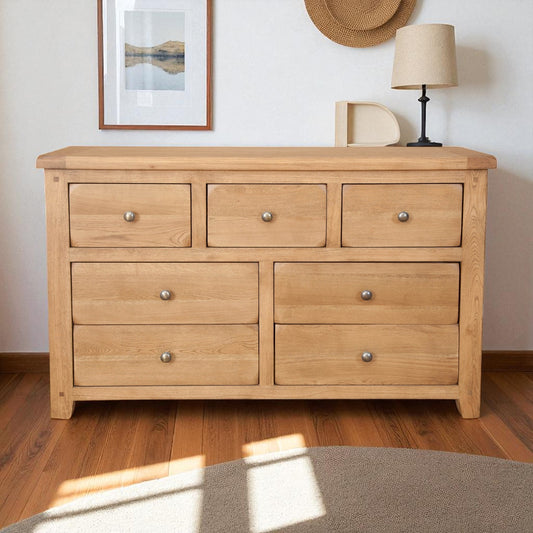 MCB003 7 Drawer Wide Chest