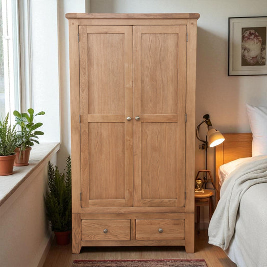 MCB007 2 Door 2 Drawer Wardrobe
