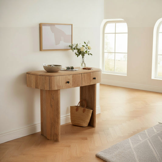 SIN004 - 2 Drawer Console Table