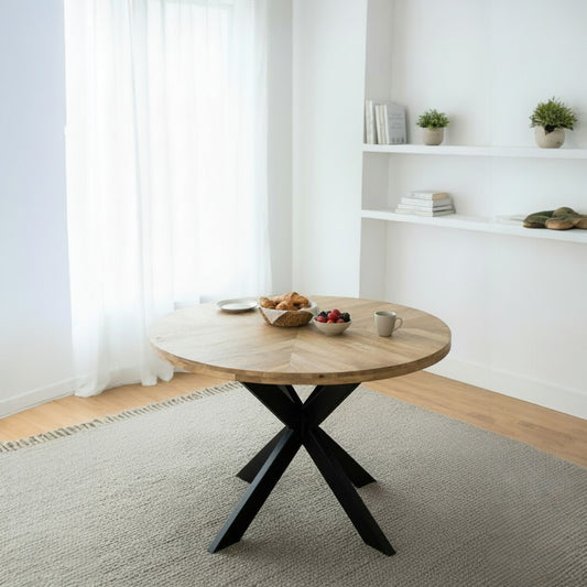 TAB301S 110cm Circular Dining Table