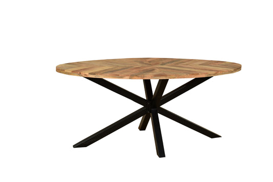 TAB302S 1.8M Sunburst Oval Table