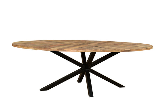 TAB303S 2.4M Oval Sunburst Table