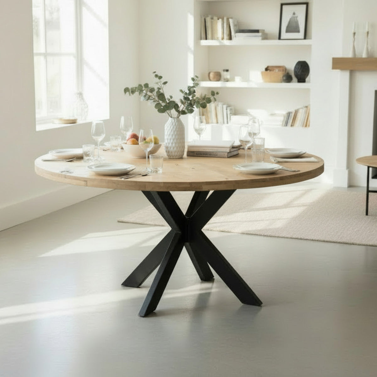 TAB304S 140cm Circular Dining Table – Alcore Living