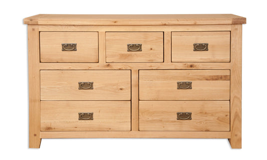 MNB003 7 Drawer Wide Chest
